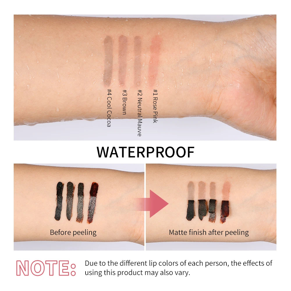Waterproof Peel-Off Tattoo Lip Liner Stain