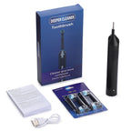 Rotating Electric Toothbrush with 5 Modes and 4 Replacement Heads