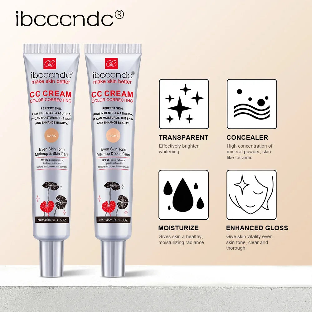 Color Correcting CC Cream Foundation for Even Skin Tone
