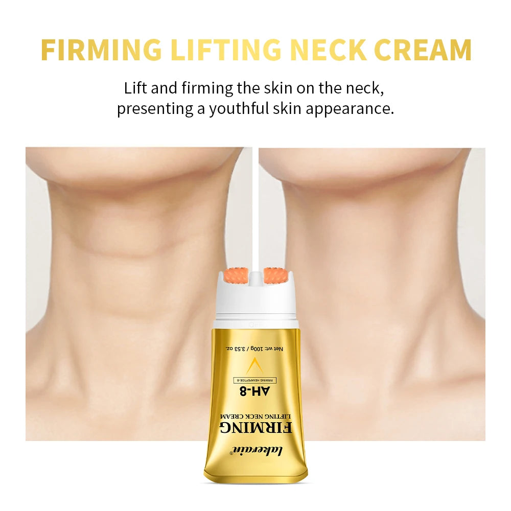 Firming and Lifting Neck Cream with Integrated Massage Roller - 4
