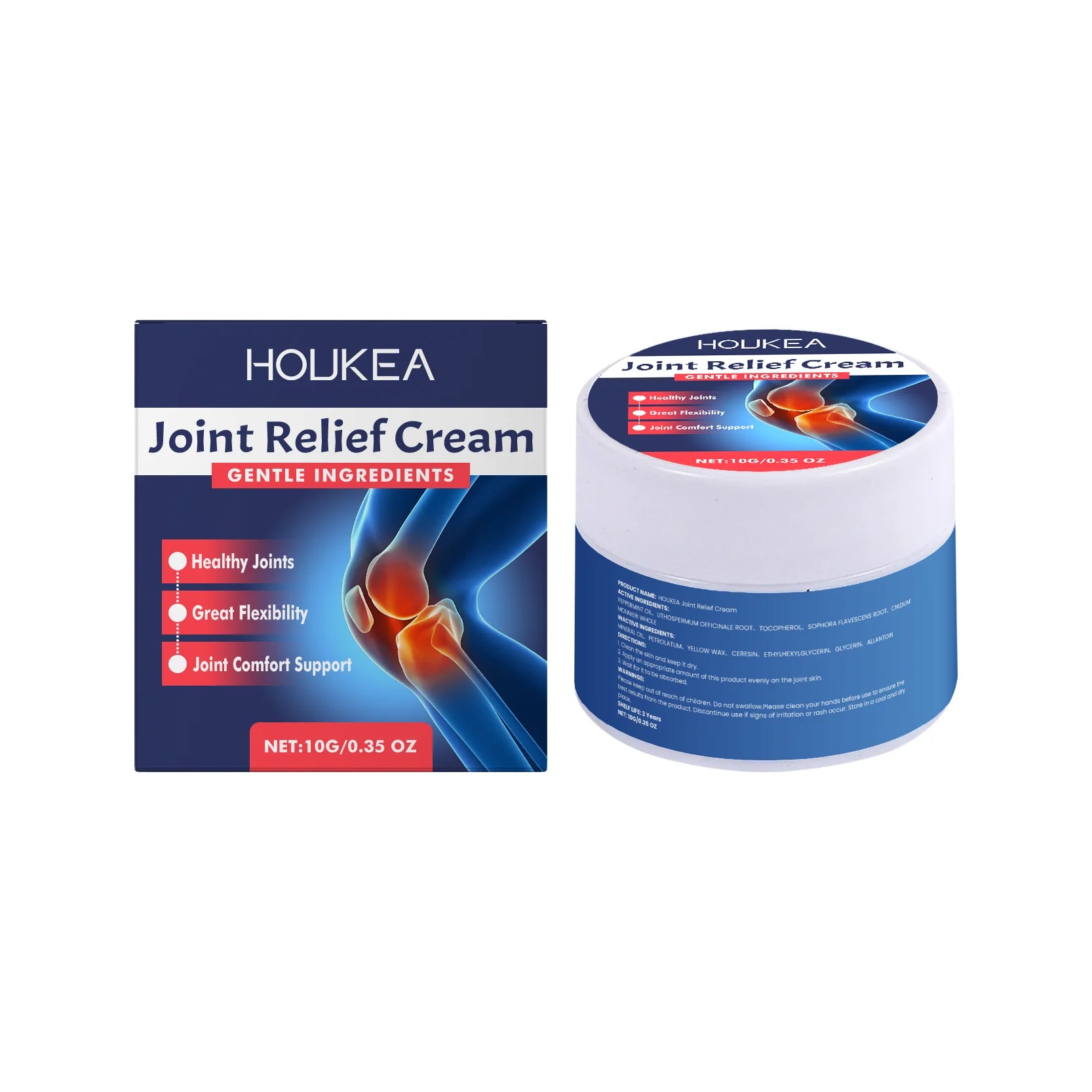 Soothing Joint Relief Massage Cream for Hands, Feet and Legs - 14