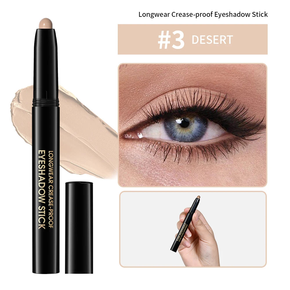 Waterproof Shimmer Pearlescent Eyeliner and Eye Brightener Pencil