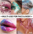 Waterproof Glitter Shimmer Stick for Face and Body