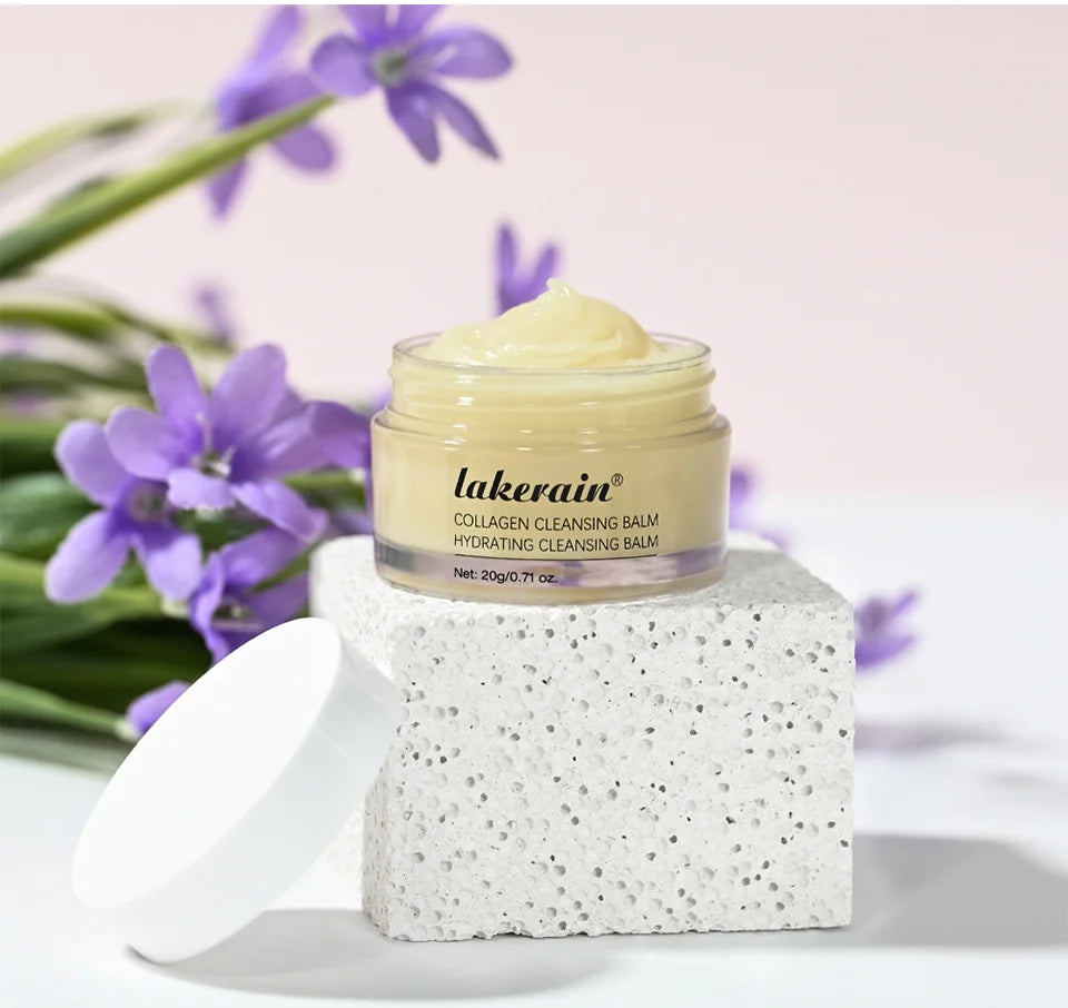 Collagen Hydrating Cleansing Balm for Deep Makeup Removal