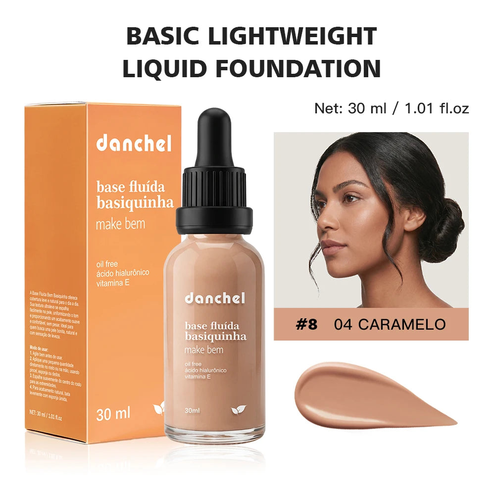 Matte Lightweight Liquid Foundation for Pore Minimizing & Oil Control - 31