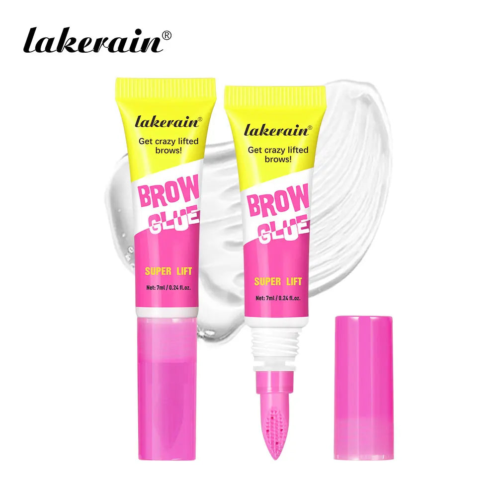 Long-Lasting Brow Lamination Styling Glue with Precision Comb