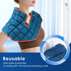 Reusable Hot and Cold Therapy Wrap for Back and Joints