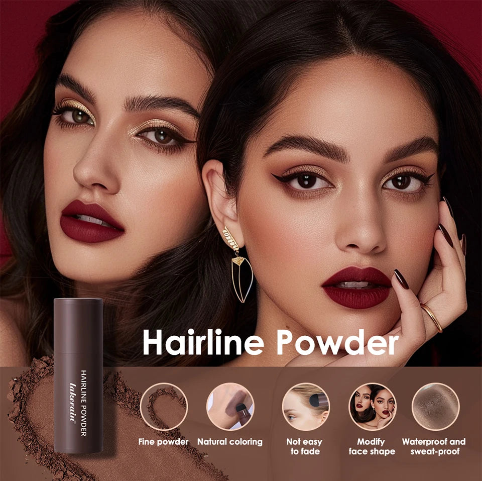 Waterproof Hairline Shadow Powder and Root Cover Up Stick