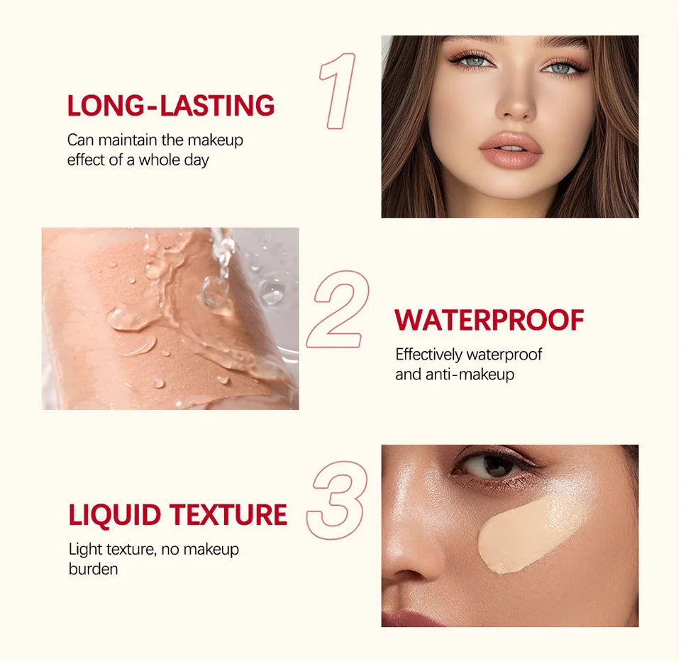 Oil-Control Blurring Foundation Balm for Long-Lasting Matte Finish