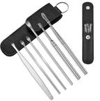 Stainless Steel Ear Wax Removal Cleaning Kit with Storage Case