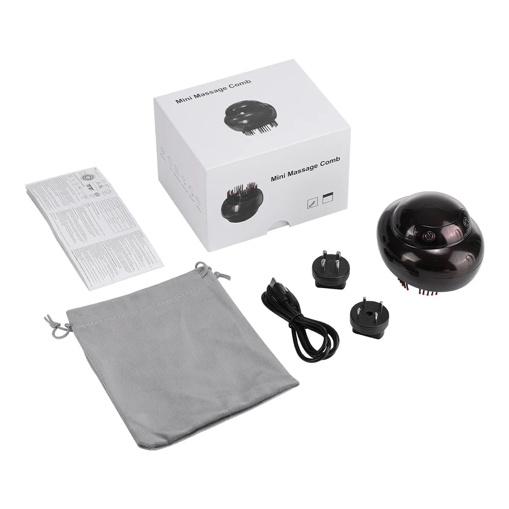 Electric Scalp Massager and Essential Oil Applicator Comb - 18