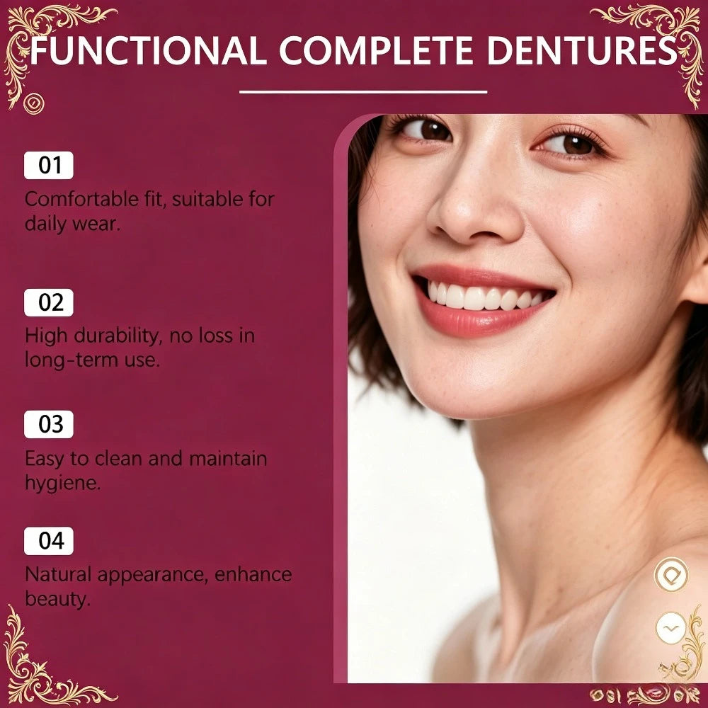 Instant Cosmetic Smile Veneers for Upper and Lower Teeth - 2