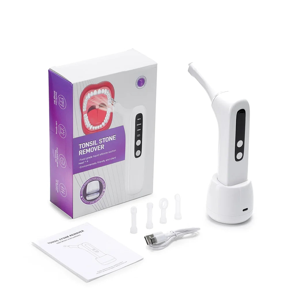HD Visible Tonsil Stone Remover Vacuum Kit
