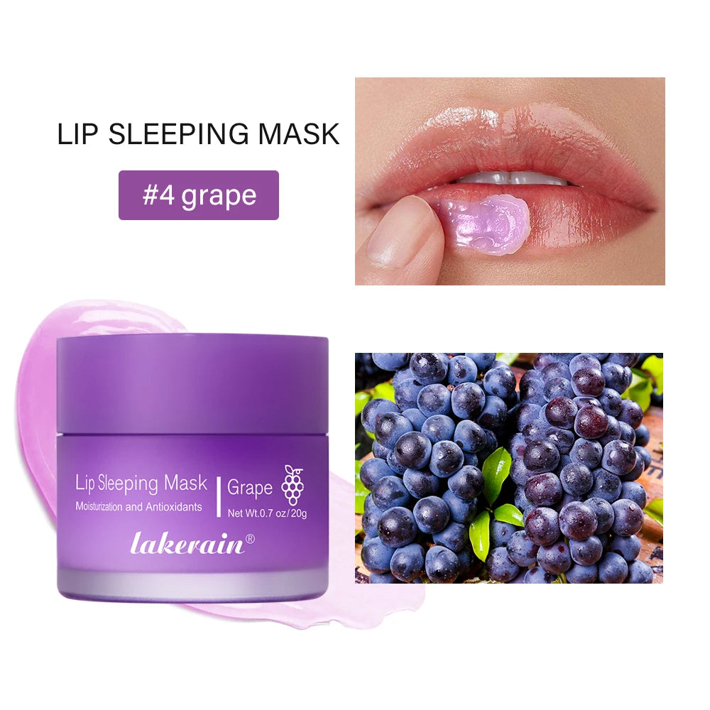 Moisturizing Lip Balm and Overnight Sleeping Mask Set