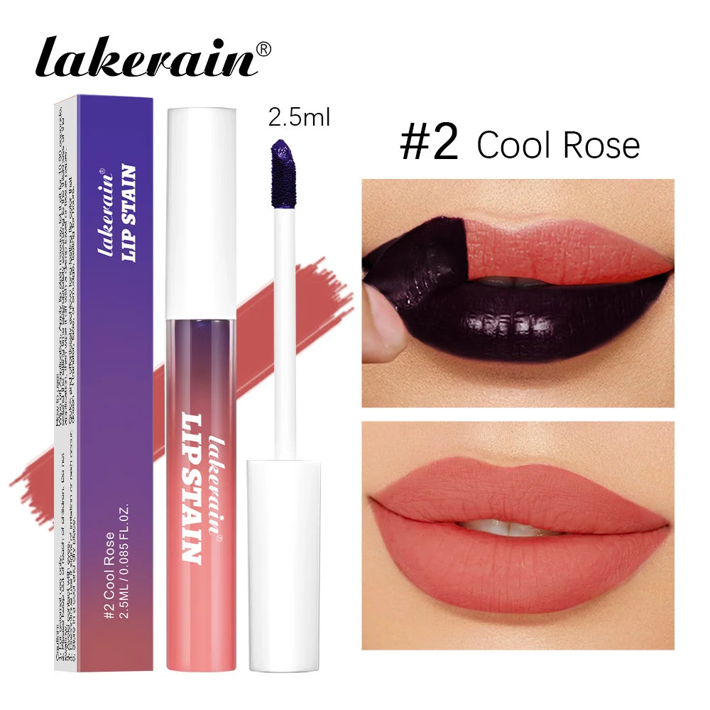 Waterproof Peel-Off Lip Stain Matte Tint