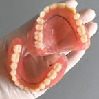 Comfort Fit Silicone Upper and Lower Denture Set for Daily Use