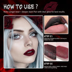 Long-Lasting Bloody Lip Stain for Halloween and Gothic Makeup