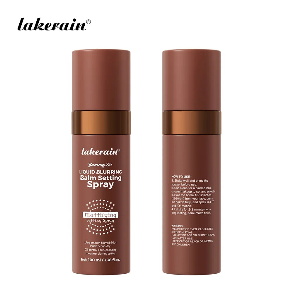 Long-Lasting Oil Control Liquid Blurring Matte Makeup Setting Spray