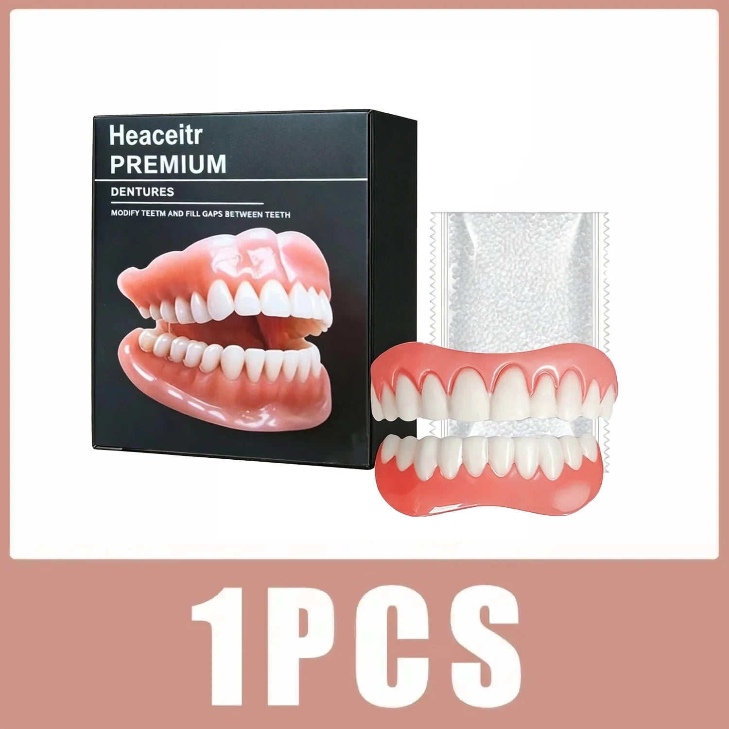 Boil-to-Fit Custom Dentures for Comfortable Smile and Daily Use