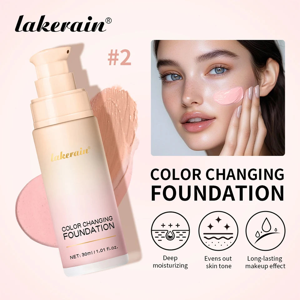 Color-Changing 4-in-1 Moisturizing Foundation with SPF 30 - 19