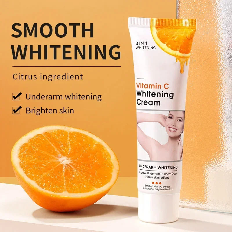 Vitamin C Skin Brightening Cream for Underarms Elbows and Knees - 6