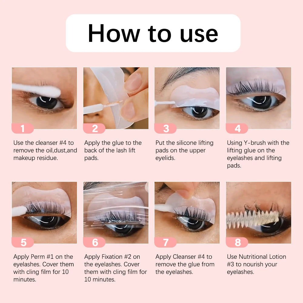 Professional Eyelash Lift and Perming Curling Kit