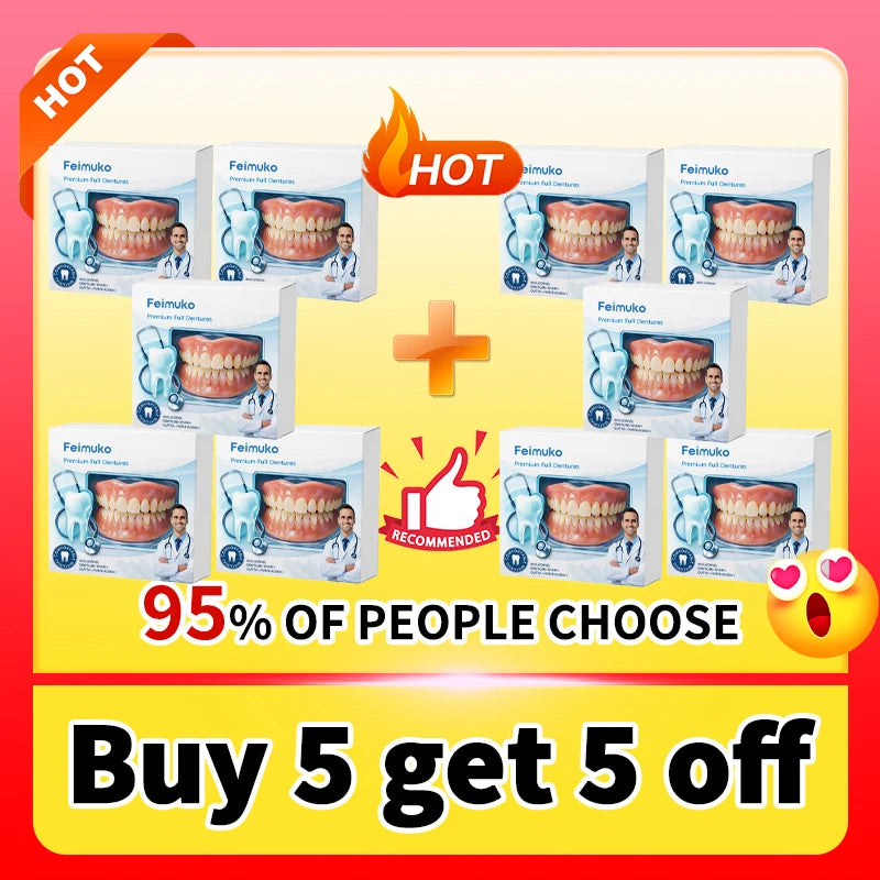 Adjustable Snap-On Cosmetic Dentures for Instant Smile Correction - 7