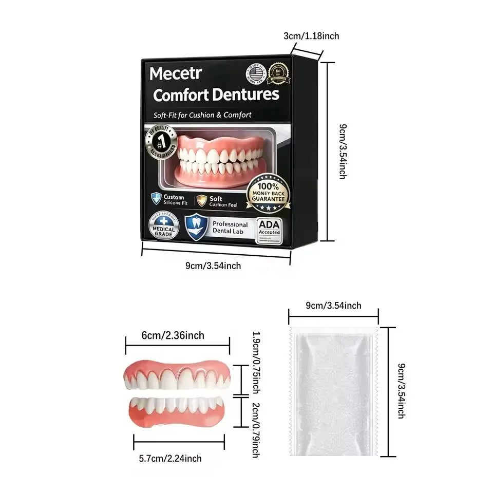 Adjustable Cosmetic Denture Set for Natural Smile - 7