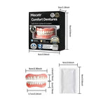 Adjustable Cosmetic Denture Set for Natural Smile