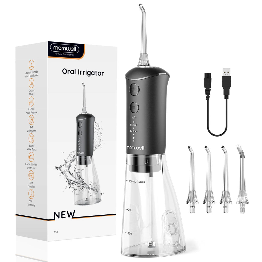 Rechargeable Portable Water Flosser for Teeth Cleaning