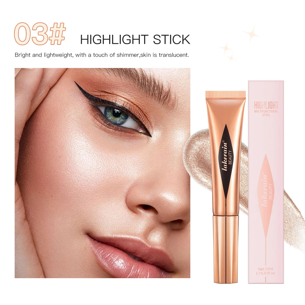 Liquid Face Contour and Highlighter Wand with Cushion Applicator - 23