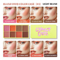 8-Color Cream Blush and Face Contouring Palette