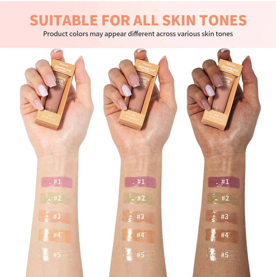 Hydrating Tinted Lip Balm for Dry Lips