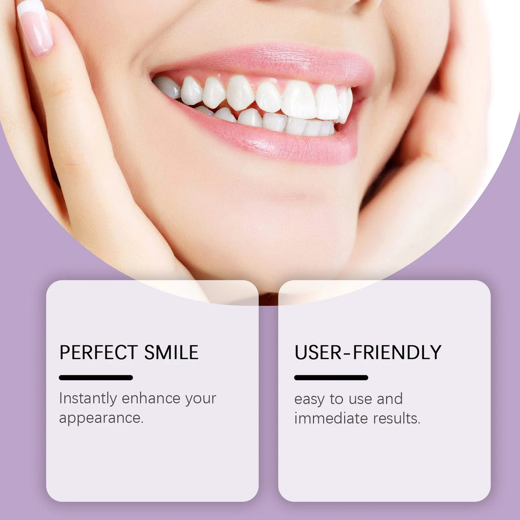 Cosmetic Silicone Denture Set for Natural Smile