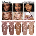 Long-Lasting Matte Bronzer Contour Powder for Face Sculpting