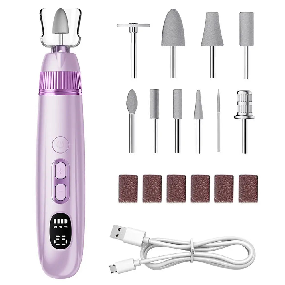 Professional Electric Manicure and Pedicure Nail Drill Set - 22