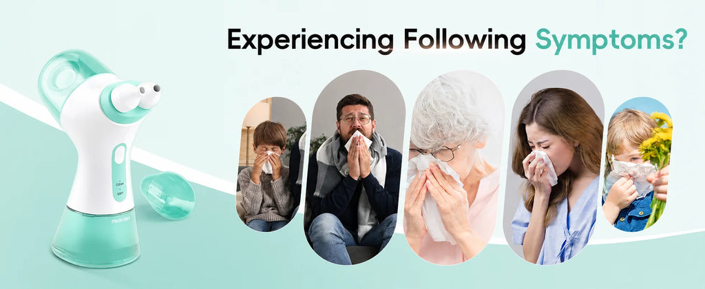 Electric Nasal Irrigator for Sinus Congestion Relief