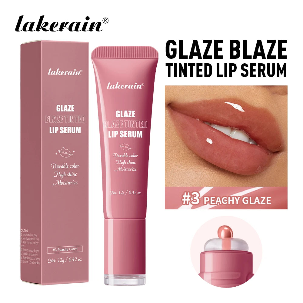 Tinted Hydrating Lip Serum for Plump Glossy Lips