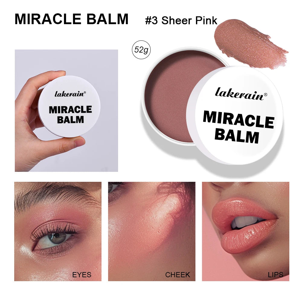 Multi-Purpose Cream Blush and Tint for Cheeks and Lips