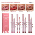 Waterproof Matte Lip Liner Pencil Set for Defined Lips