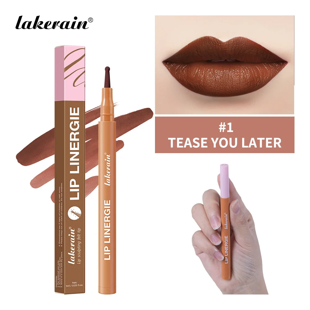 2-in-1 Dual-Sided Lip Contour Stain and Liner Pen - 30
