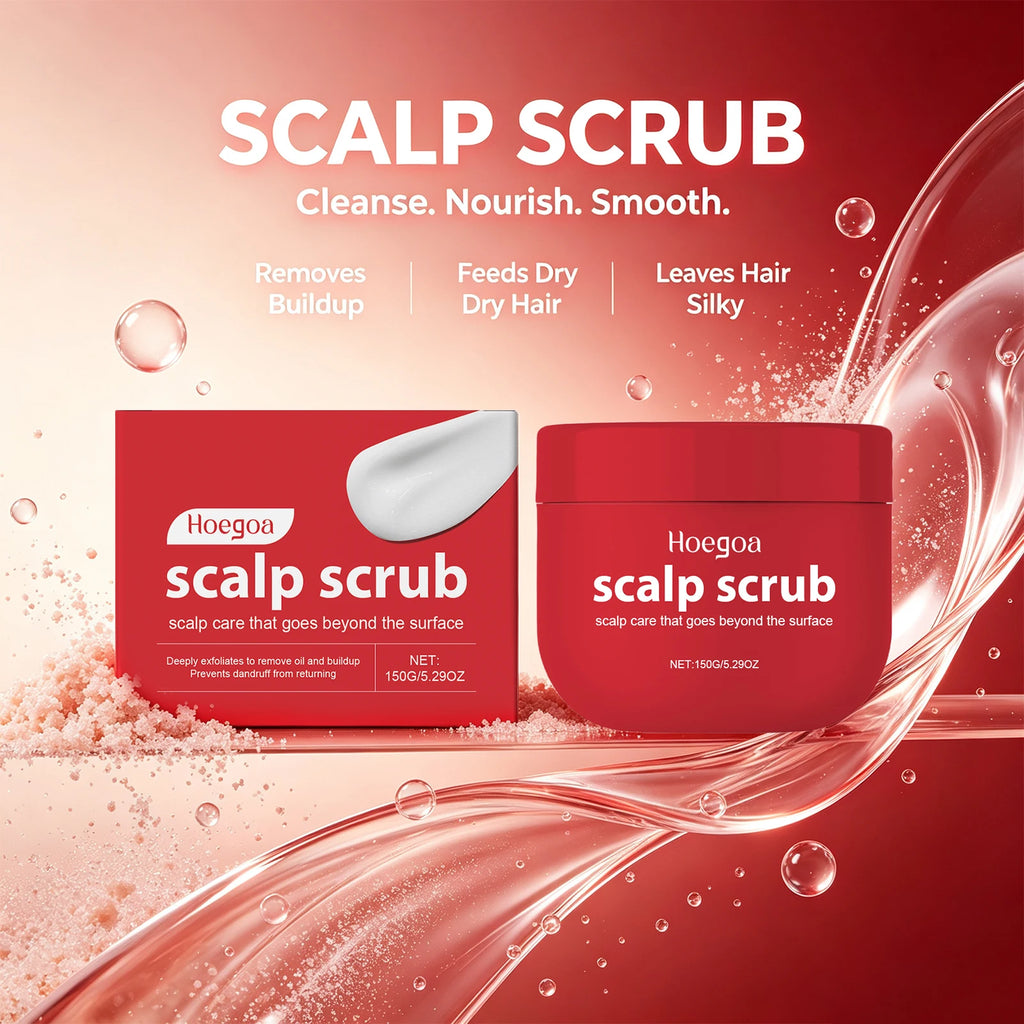 Deep Cleansing Scalp Exfoliating Scrub for Dandruff and Oil Control
