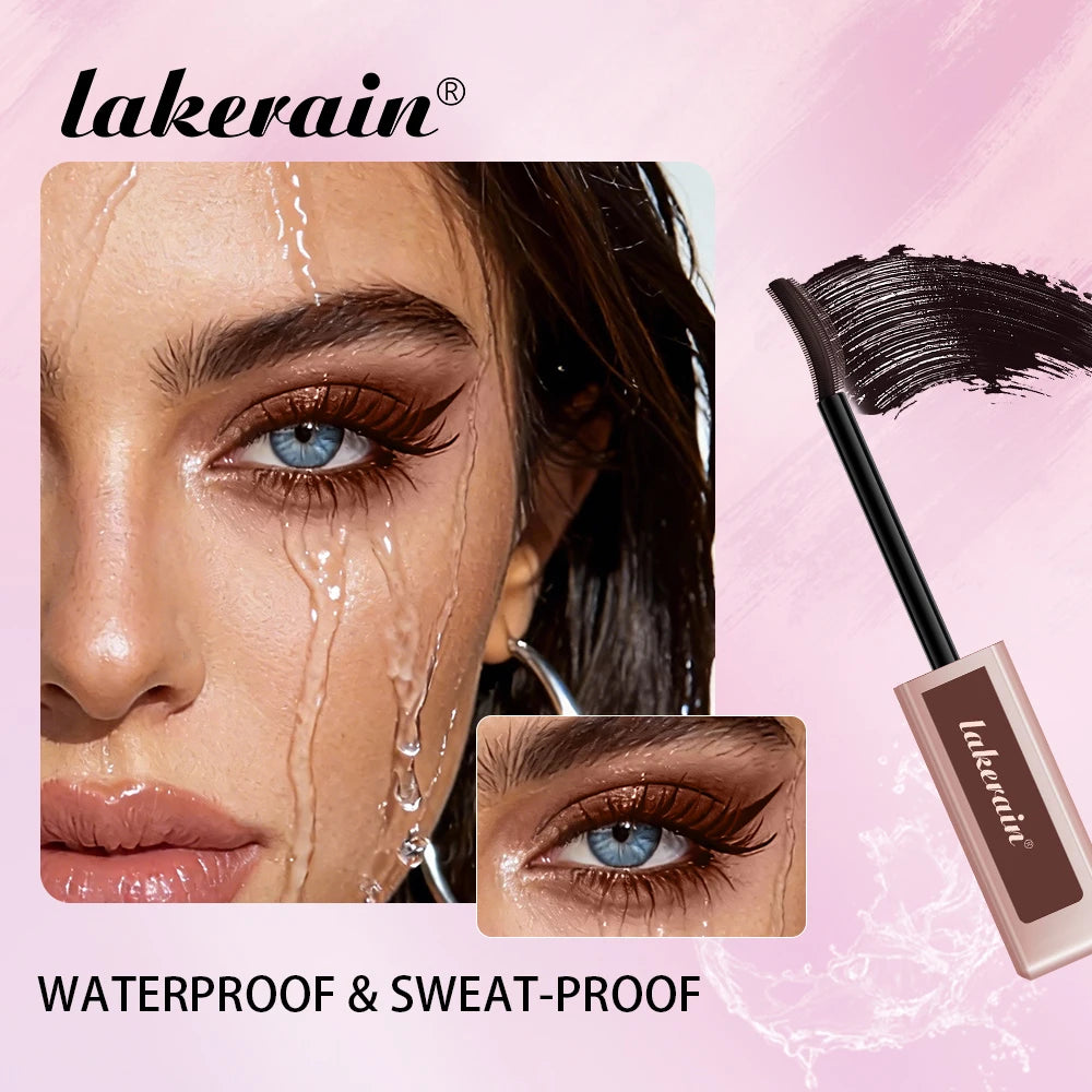 Waterproof Lengthening and Volumizing Eyelash Mascara