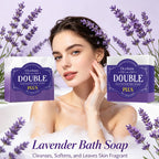 Lavender Cleansing Soap Bar for Oil Control and Skin Brightening