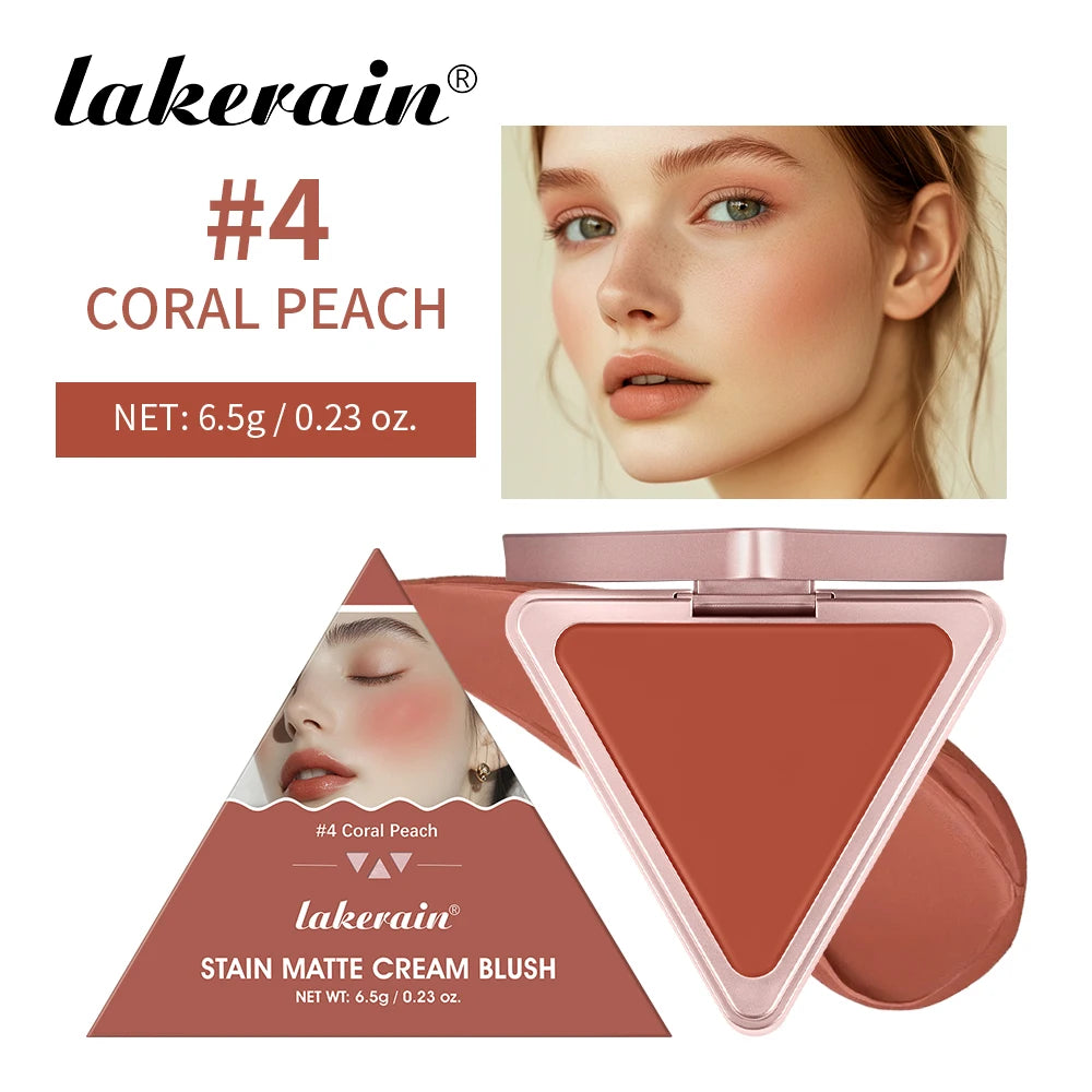 Matte Bronzer Powder for Long-Lasting Waterproof Face Contouring