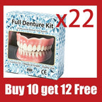 Natural Silicone Cosmetic Dentures for Instant Smile Restoration