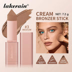Cream Bronzer Stick for Seamless Face Contouring and Sculpting