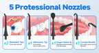 Portable Cordless Water Flosser for Teeth and Braces