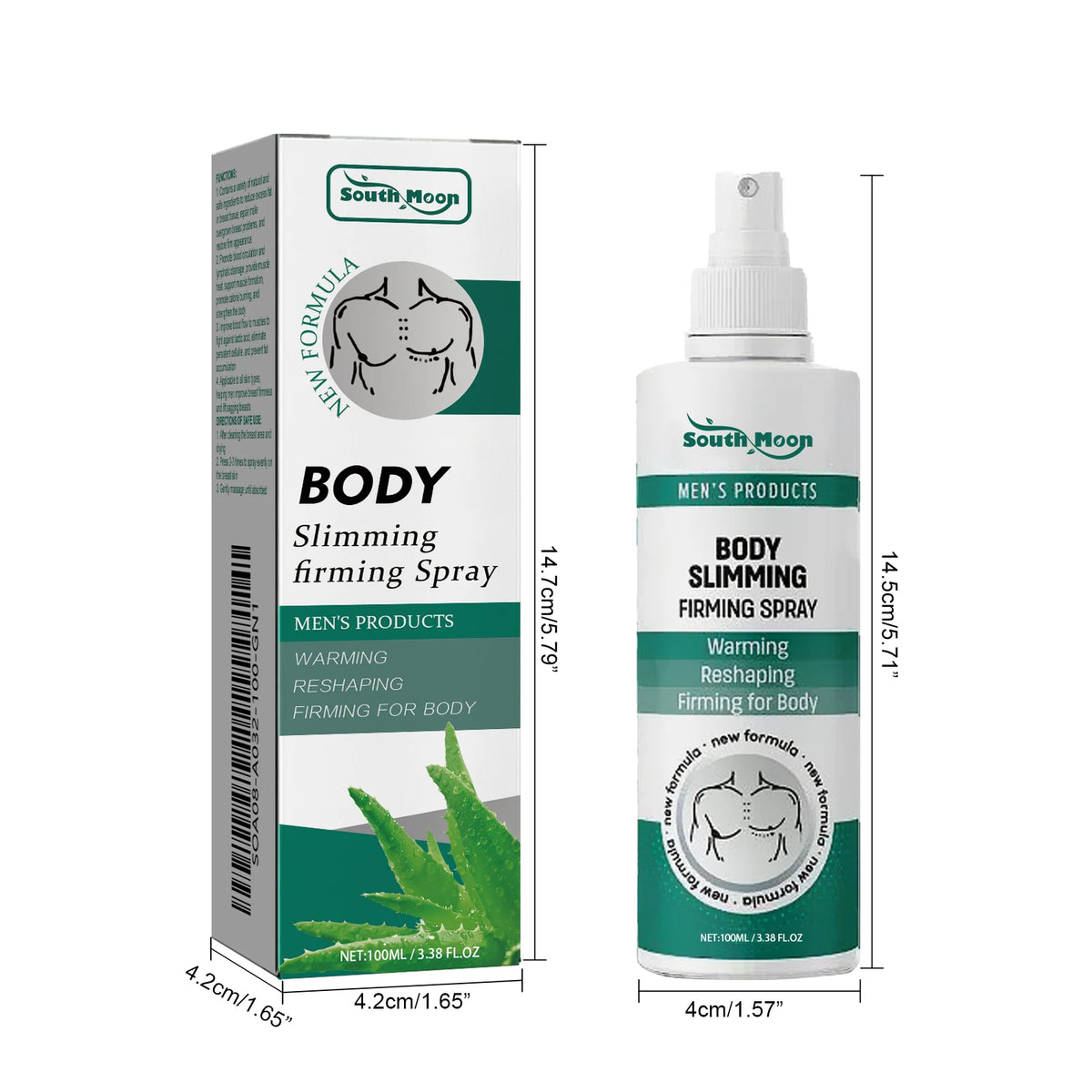 Chest Firming and Gynecomastia Reduction Spray for Men