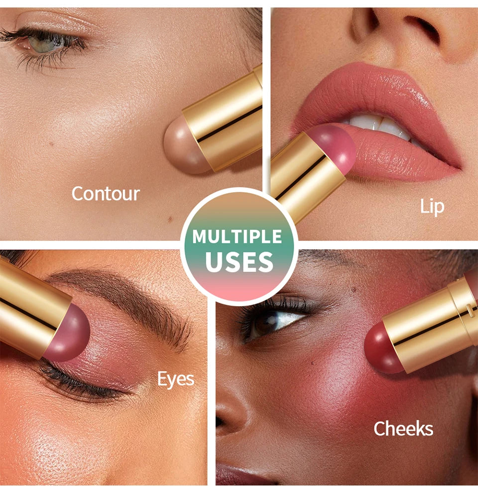 2-in-1 Dual Ended Bronzer and Blush Makeup Stick - 11